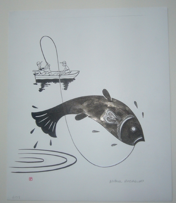 Rabagliati Michel Paul à la pêche couverture alternative Planche