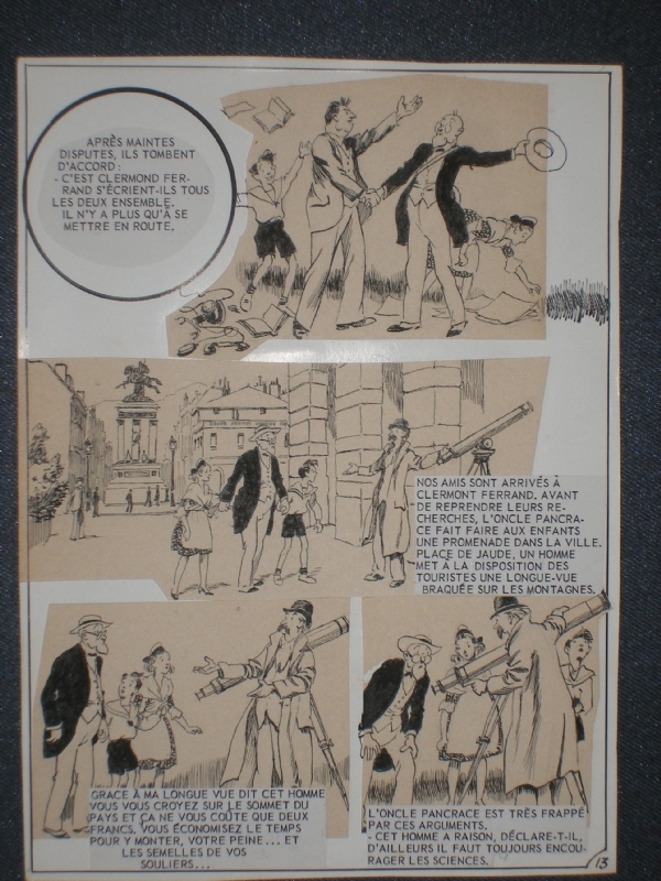 Pinchon Planche originale