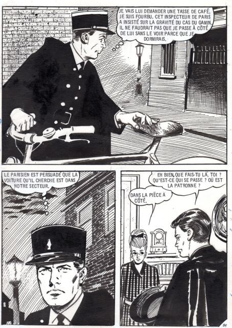 Jesus Durán Castillo, Le dernier Taxi  Aredit page 84 - Comic Strip