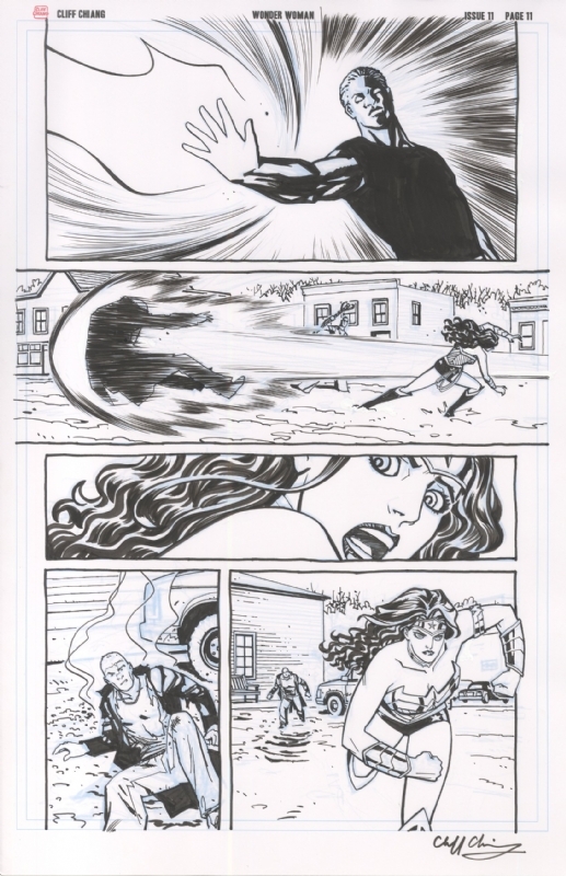 Wonder Woman vs Apollo New 52 by Cliff Chiang, Brian Azzarello - Comic Strip