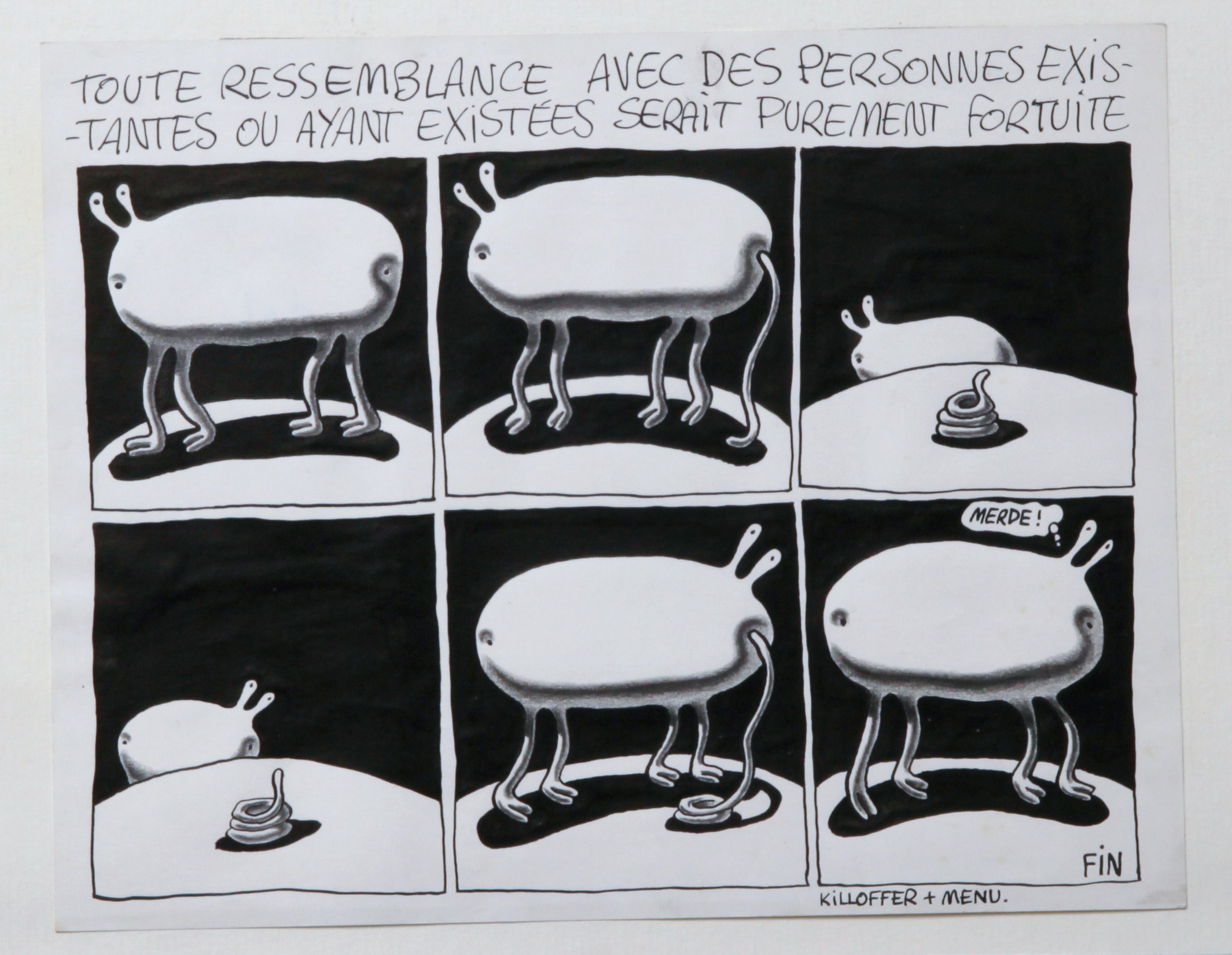 Mouvement perpétuel par Killoffer, JeanChristophe Menu Planche