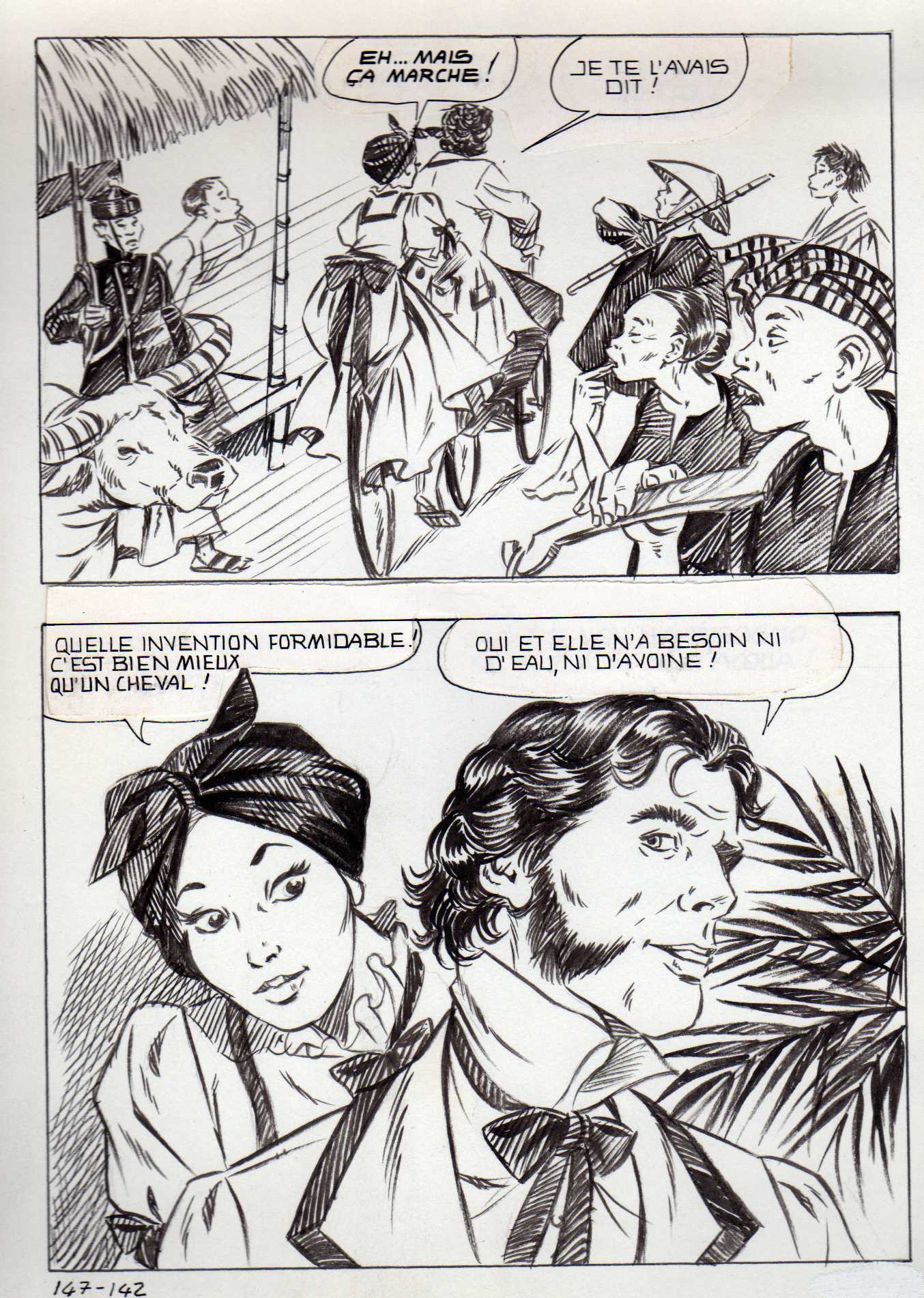 BD Elvifrance – Série Jaune N°135 – Les Anges Du Désert – Pigi & Del Mestre – État Correct