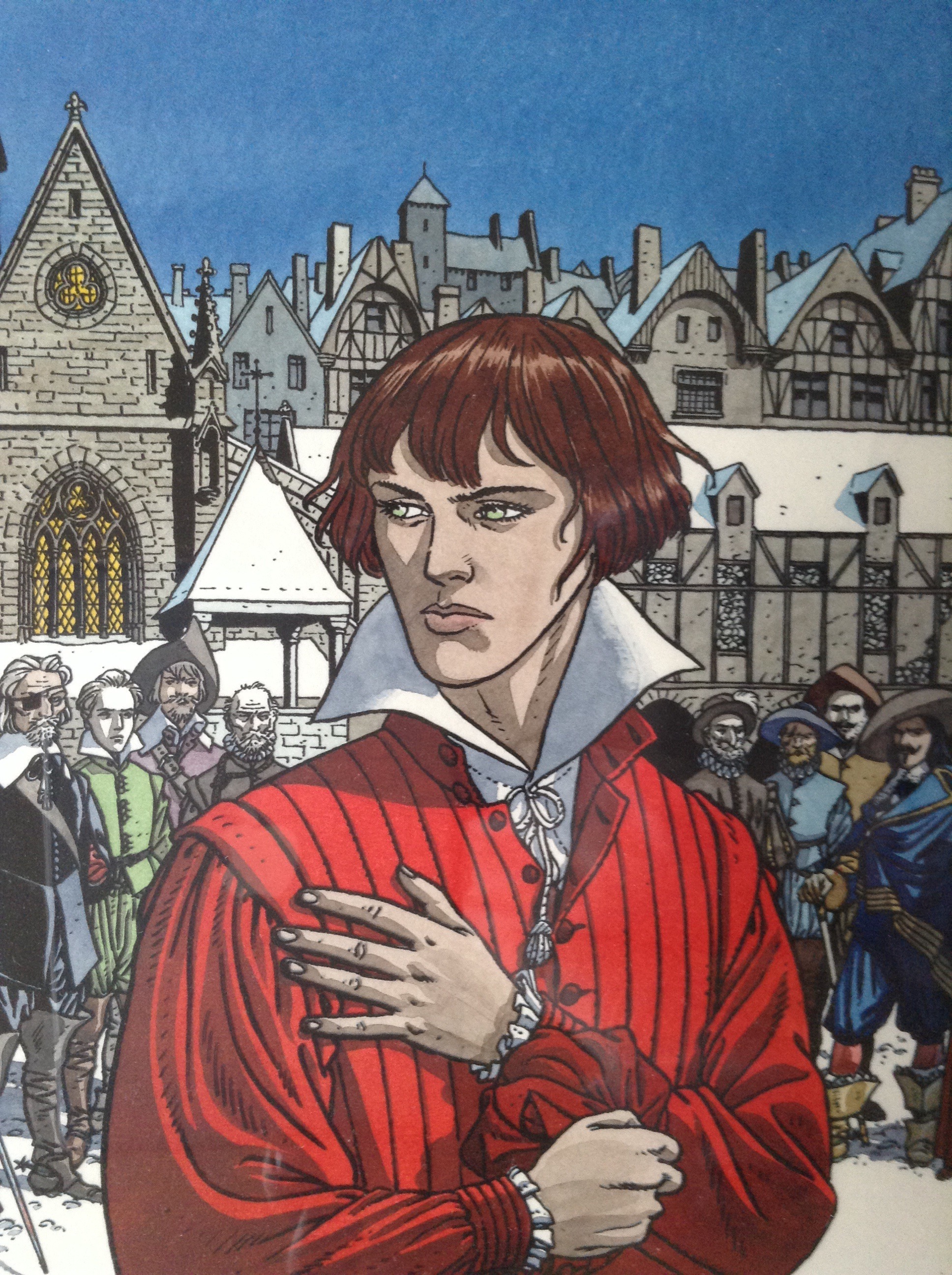 Saison 2 Les 7 Vies De Lea 7 Vies Epervier - Couv. T7 / couleur par André Juillard, Patrick