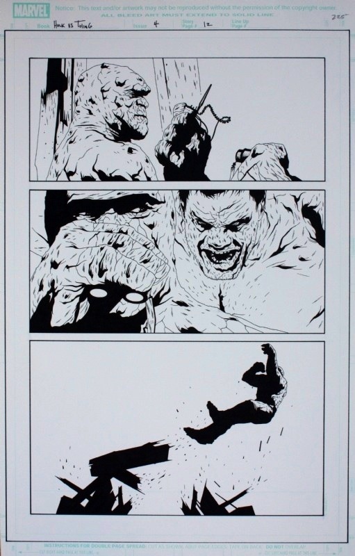 Hulk Vs Thing Issue 4 page 12 by Jae Lee - Comic Strip