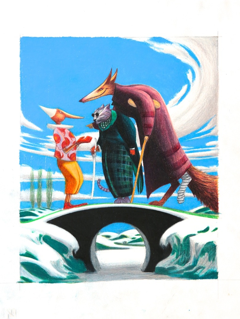 Pinocchio par Lorenzo Mattotti - Illustration