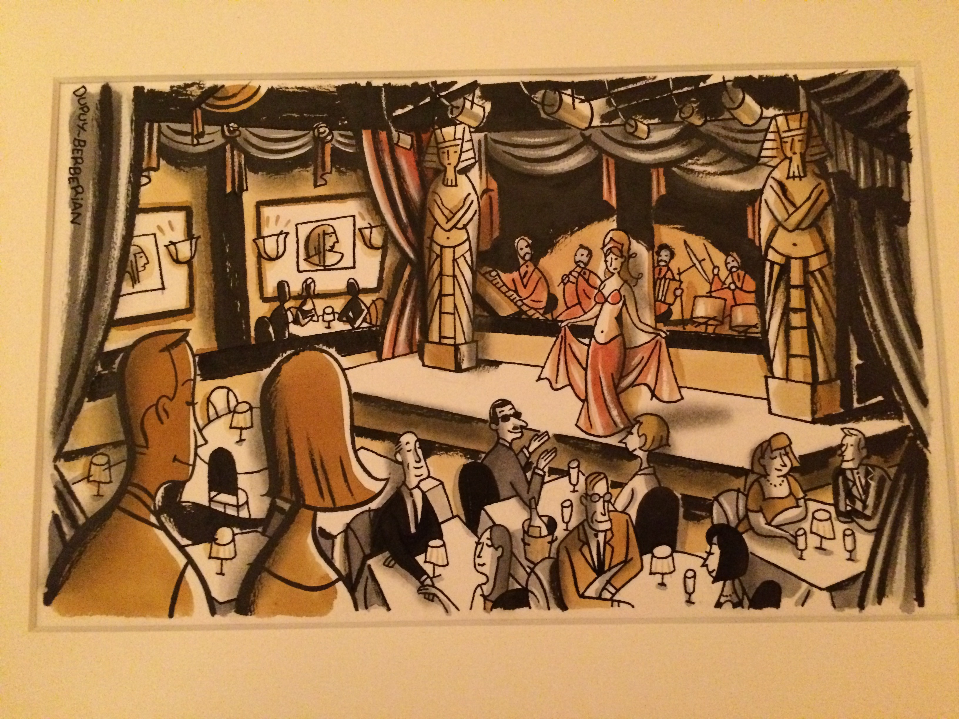 Charles Berberian - original comic art