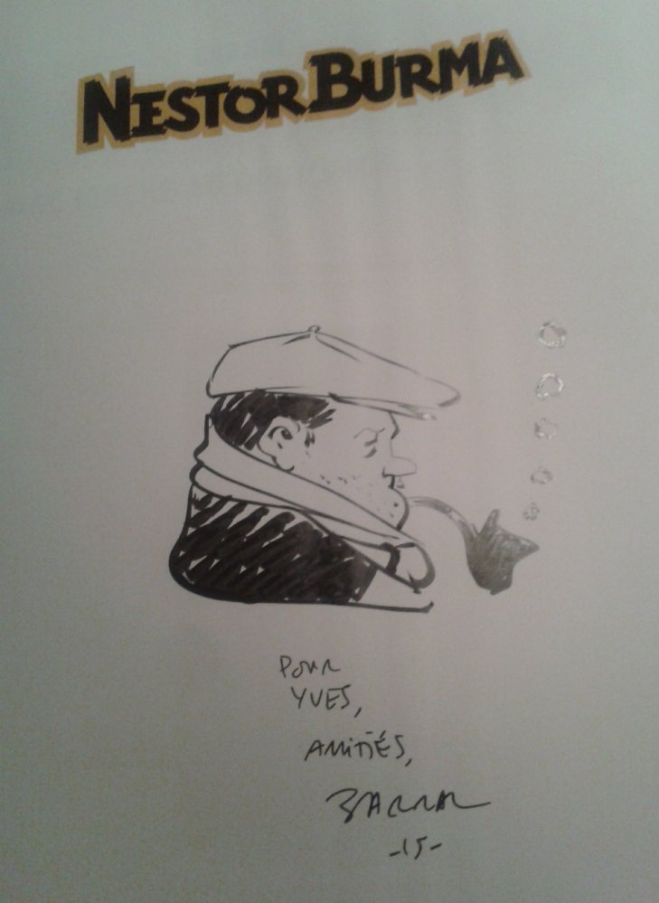 Nicolas Barral, Nestor Burma - Micmac Moche au Boul'Mich - Dédicace