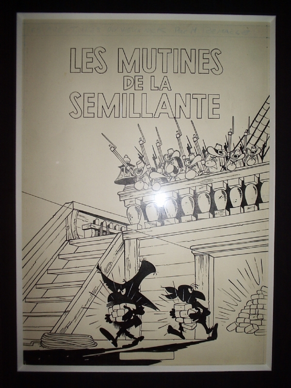 Le Vieux Nick et Barbe Noire n° 5, « Les Mutinés de la Sémillante », 1962. by Remacle - Original Cover