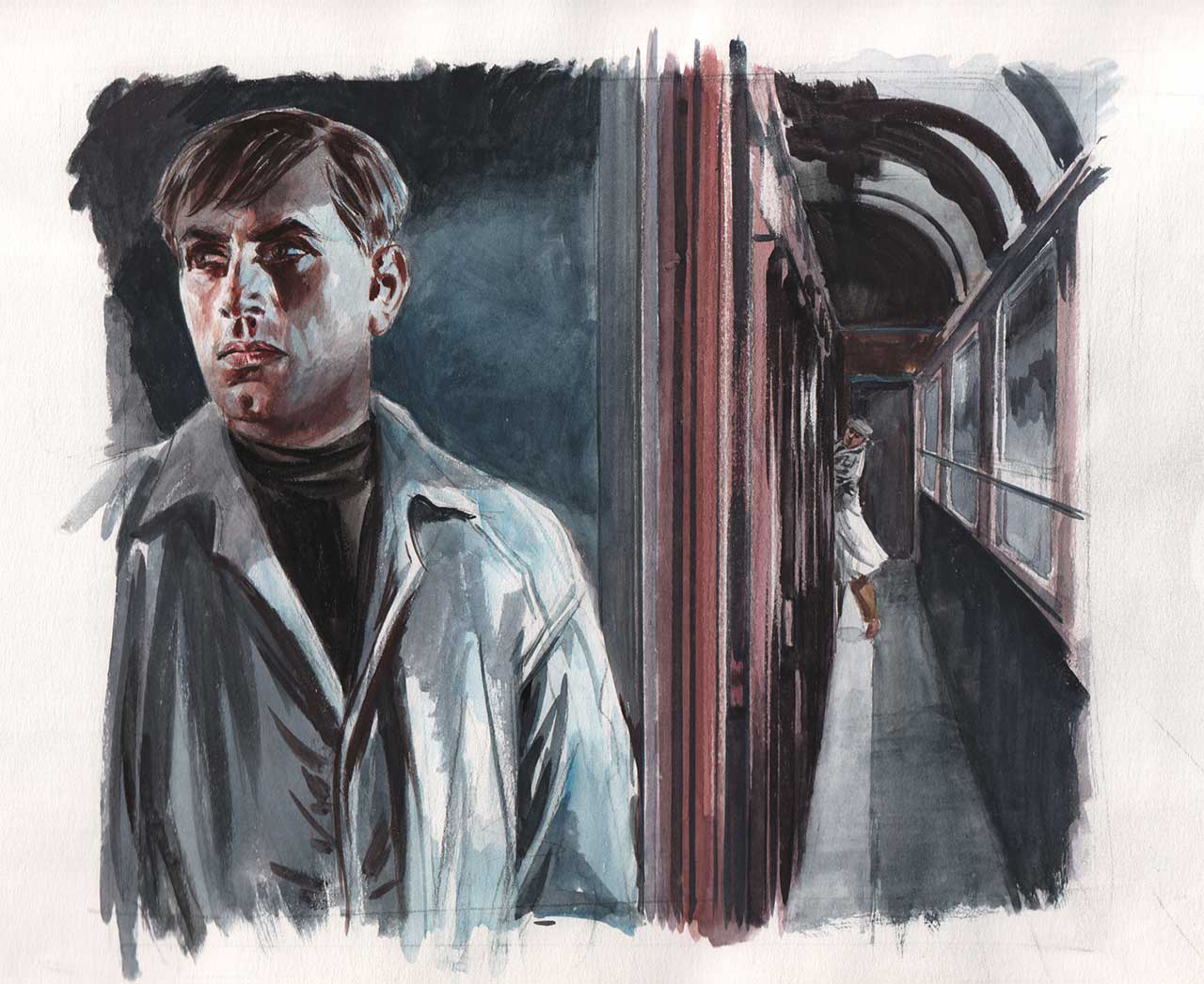 Angelo di Marco Illustration originale