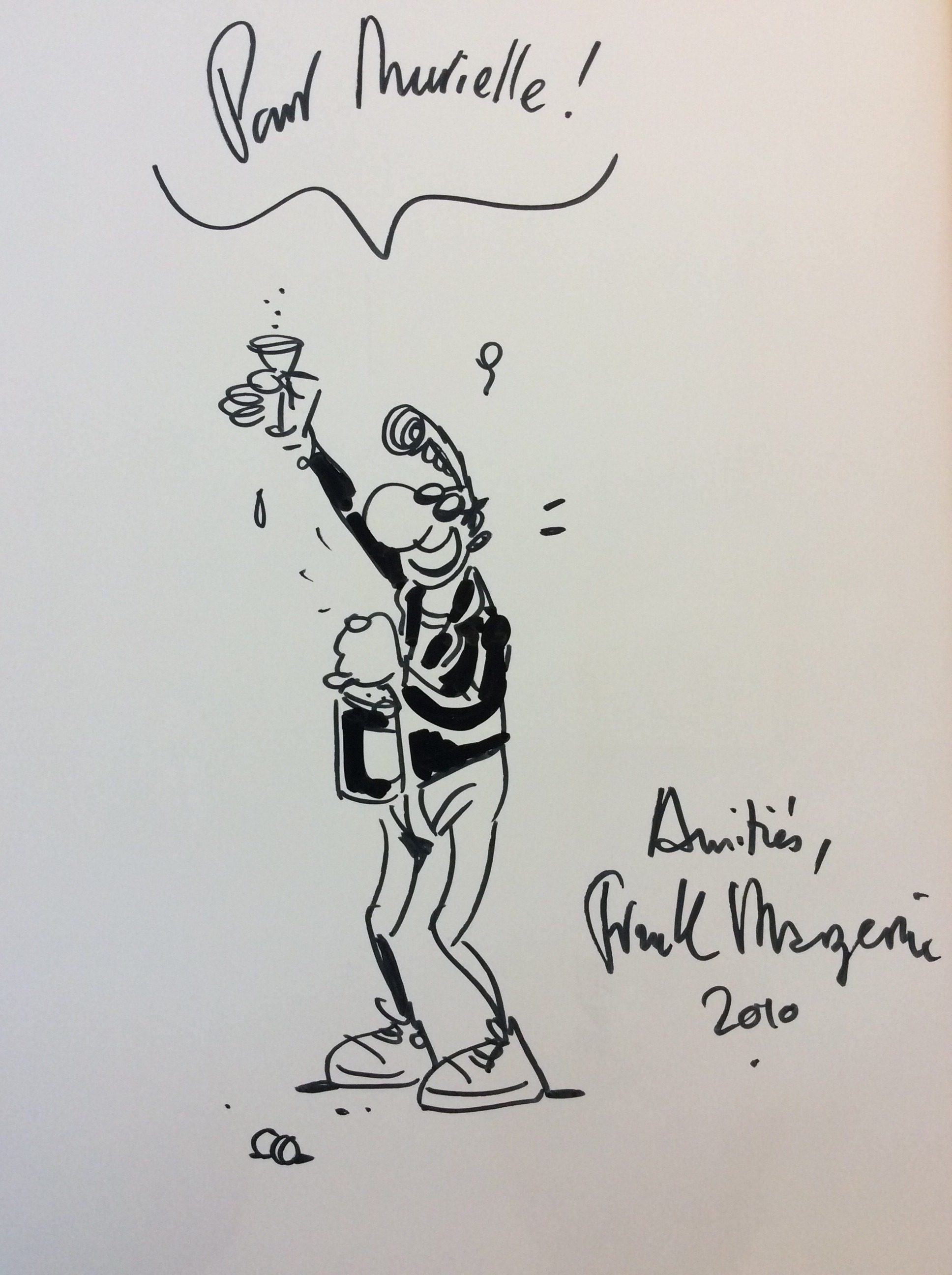 Lucien par Frank Margerin Dédicace