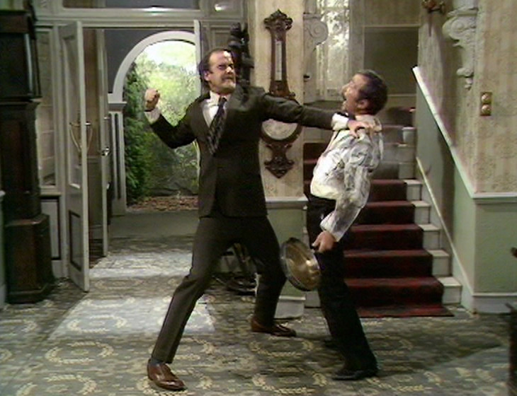 Basil Fawlty par Liam Cobb Dédicace