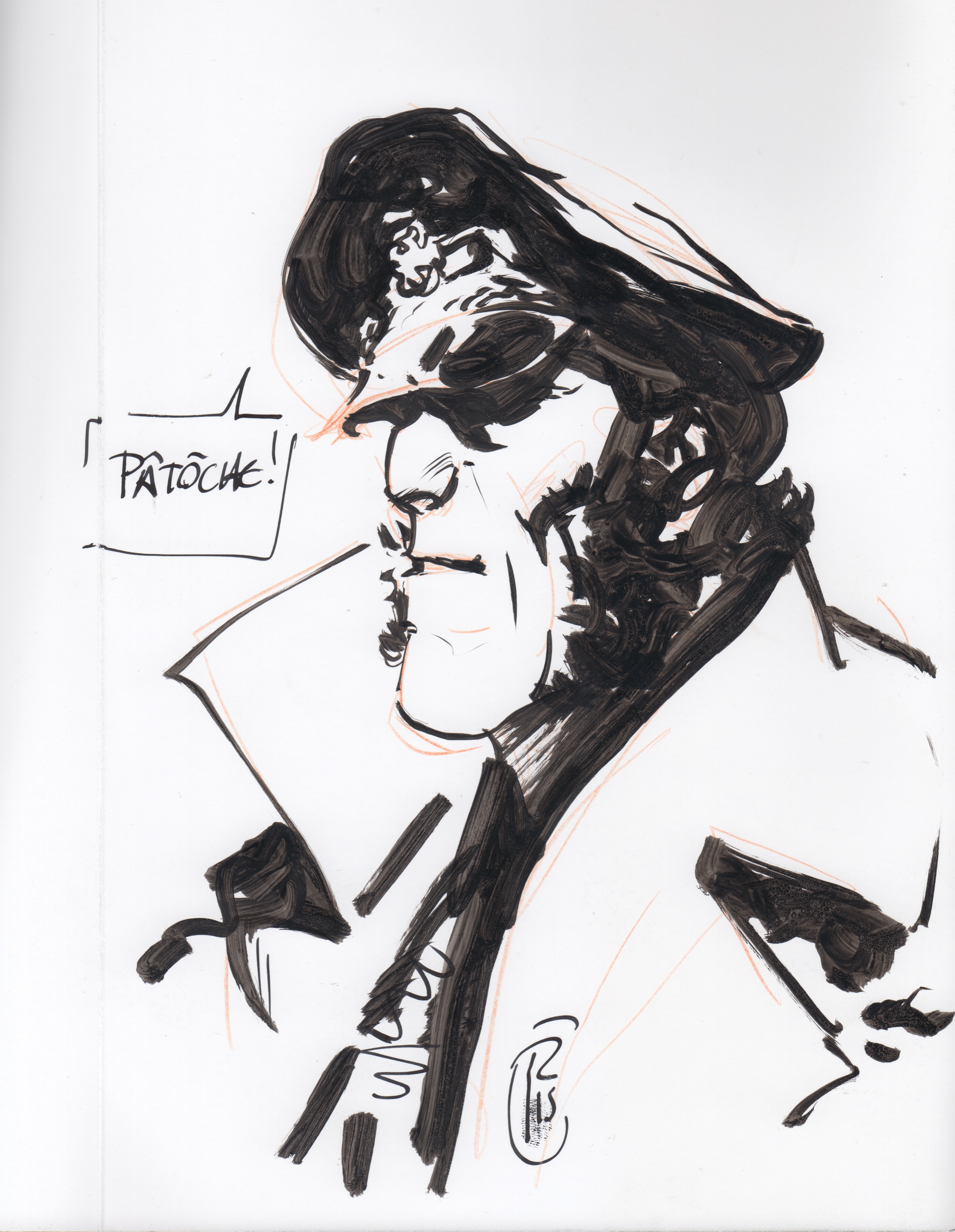 Série De Trois Planches Originales BLOCK 109 Par Ronan Toulhoat D7779