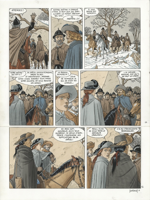 André Juillard, Patrick Cothias, Les 7 vies de l'Epervier - Planche ...