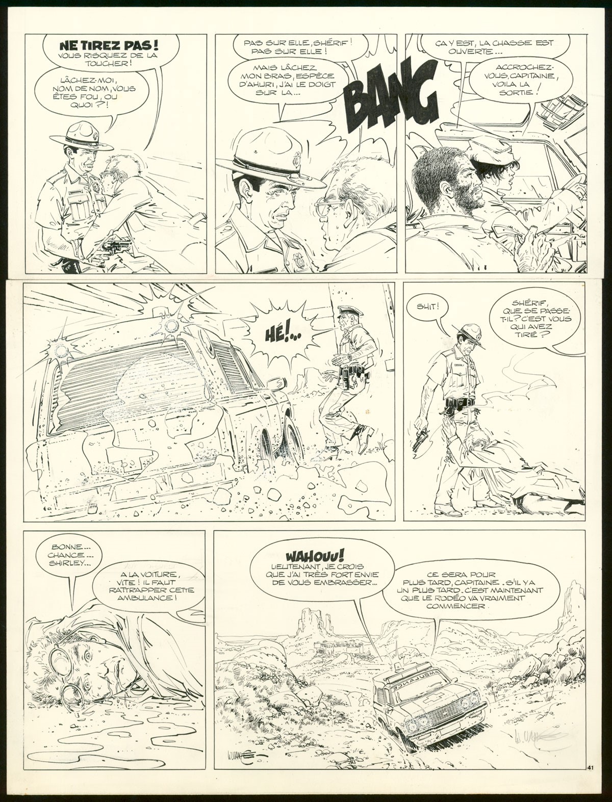 Xiii Toutes Les Larmes De L Enfer XIII - Toutes les larmes de l'enfer par William Vance - Planche originale