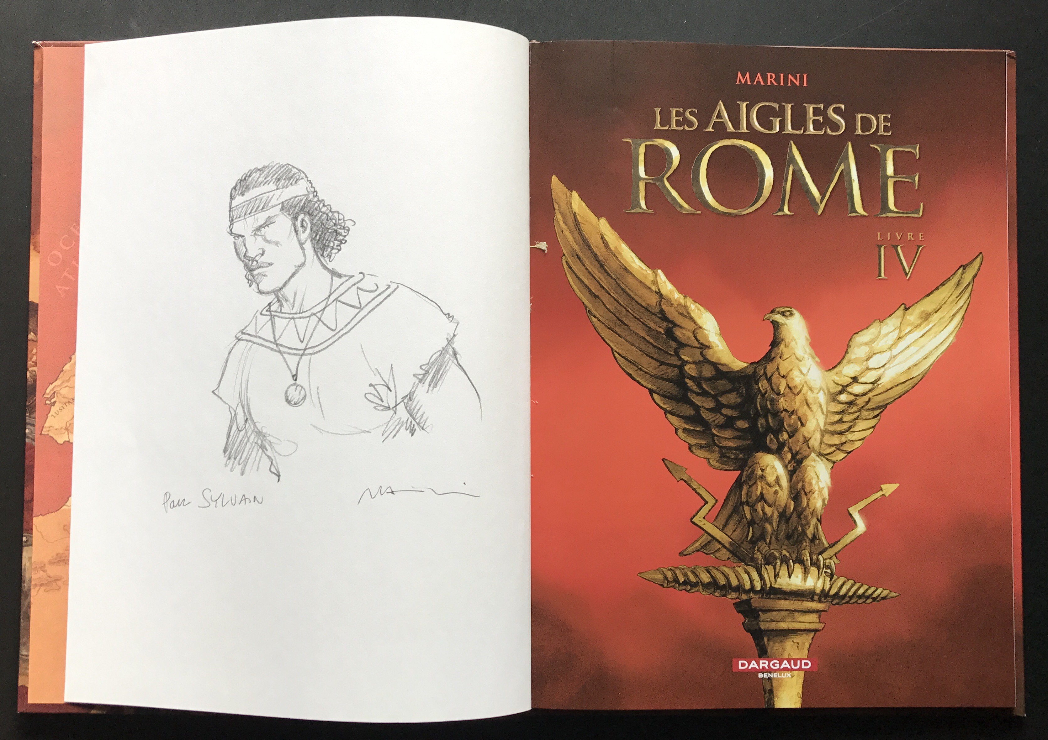Les Aigles De Rome Tome 5 Scan Vf Les aigles de rome par Enrico Marini - Dédicace