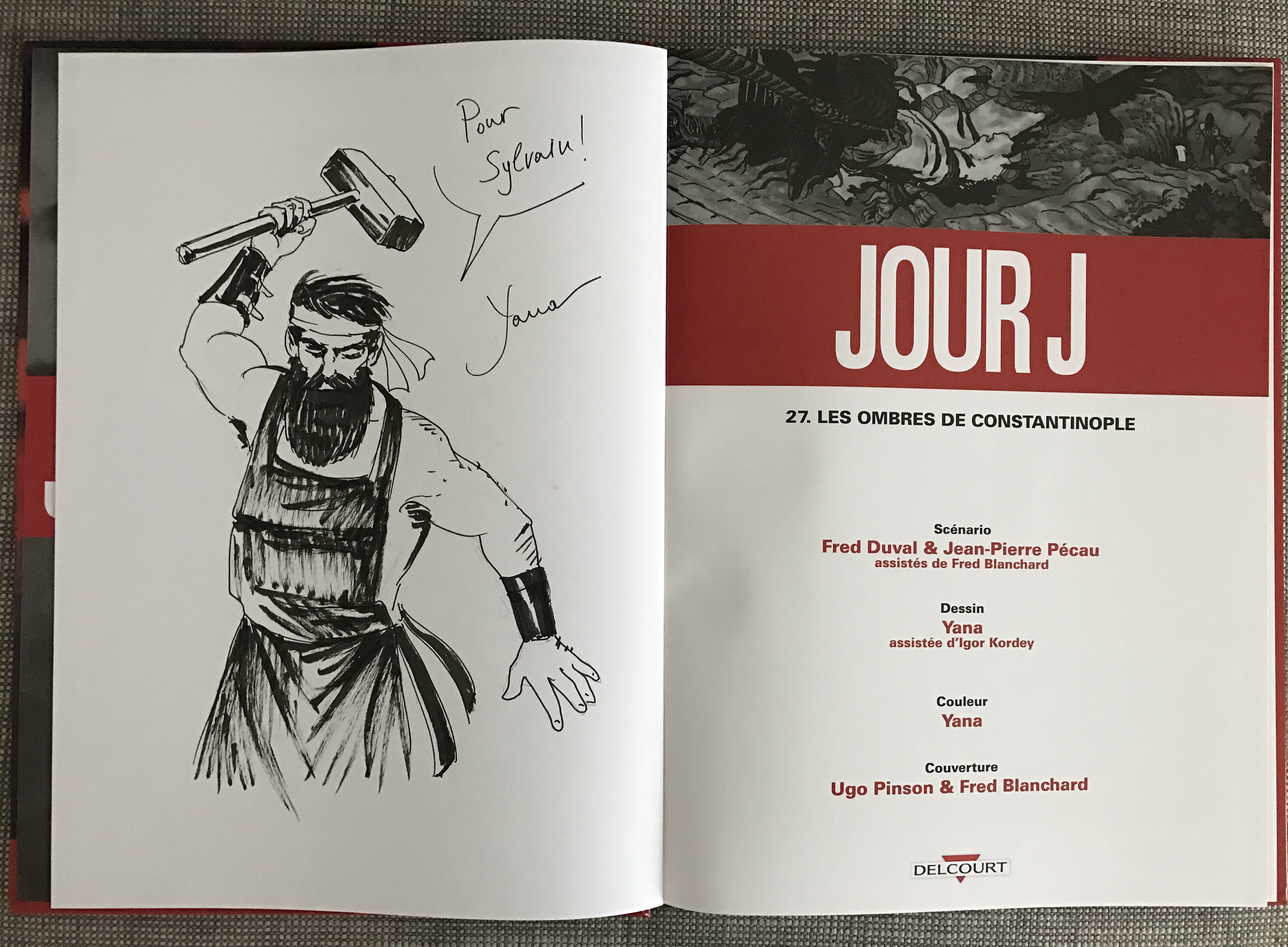 Jour J tome 27 par Yana Dédicace