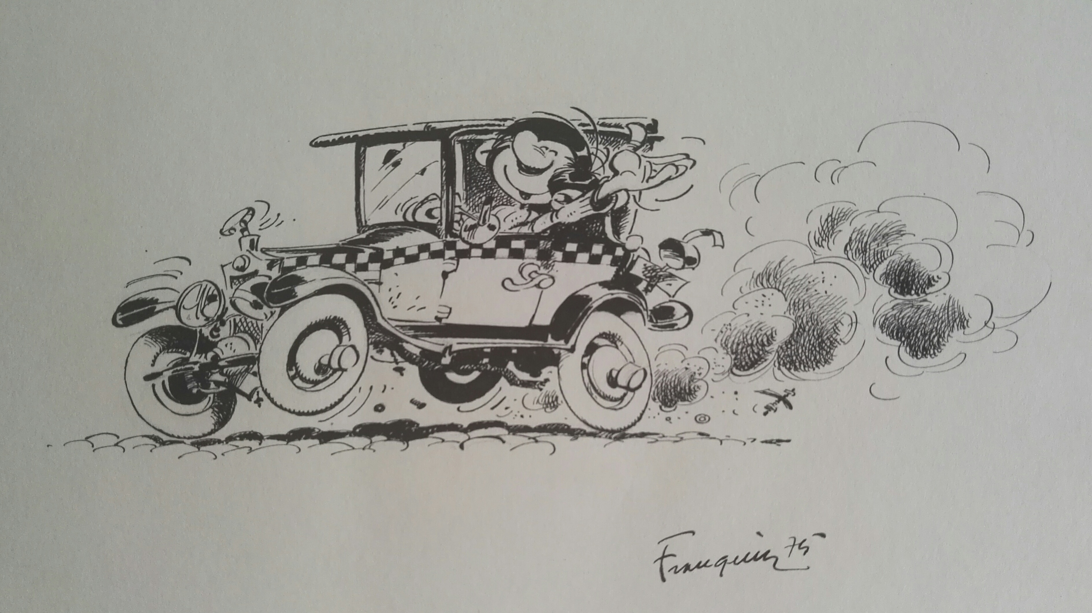 Gaston - Voiture Idem - Fiat 509 TL de Gaston Lagaffe - - Catawiki