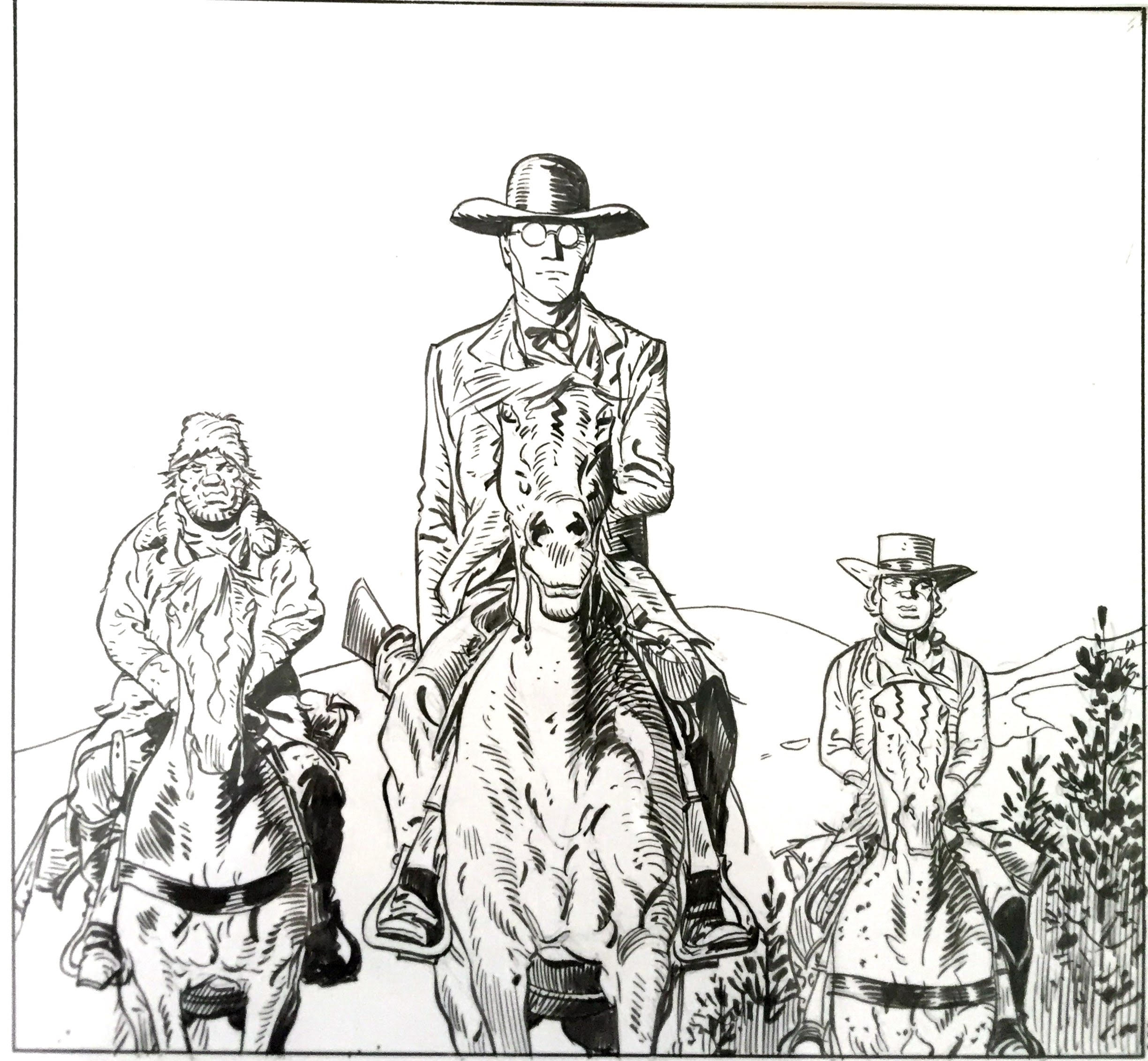 Comanche Tome 7 - Le Doigt Du Diable - Hermann & Greg - Édition Originale 1977 - Très Bon état