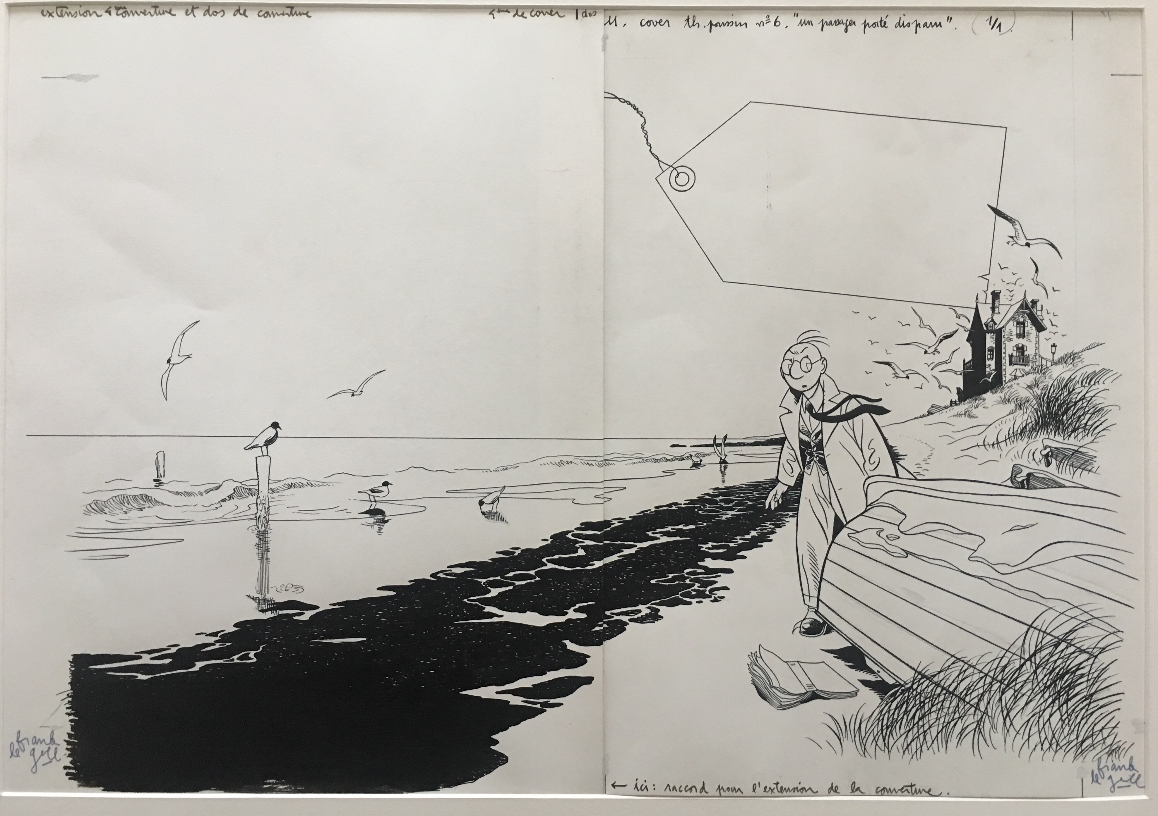 Le Passager Disparu Du Vol 163 Critique Un passager porte disparu par Frank Le Gall - Couverture originale