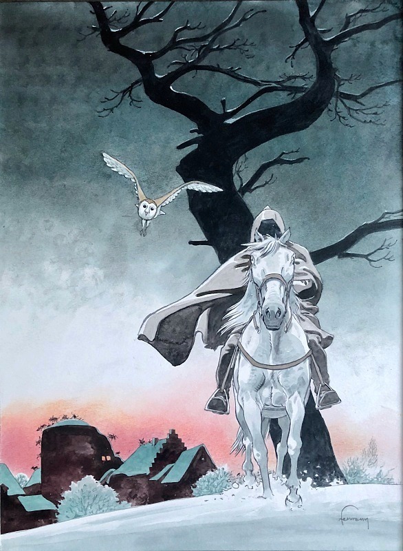 Bois Maury Dulle Griet Couverture Du Tirage De Luxe Par Hermann Couverture Originale