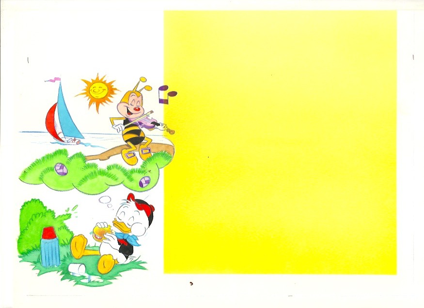 Riri FIFI ET LOULOU par Studios Disney Illustration originale