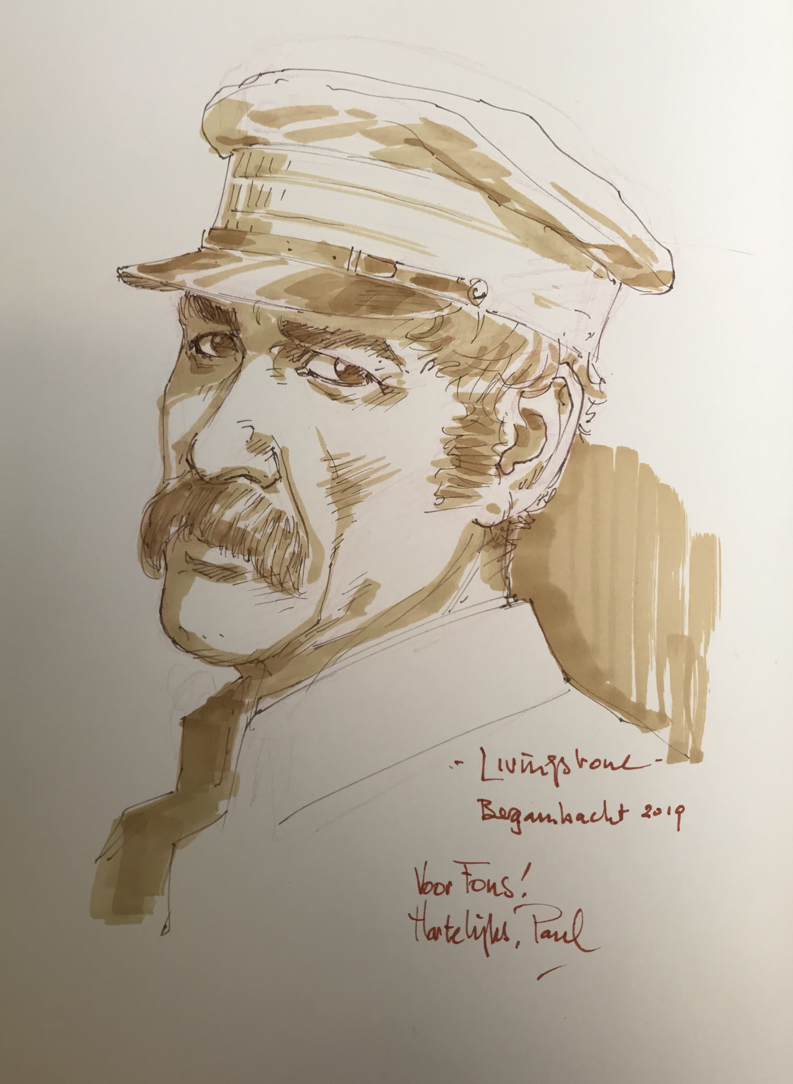 Paul Teng Livingstone Dédicace