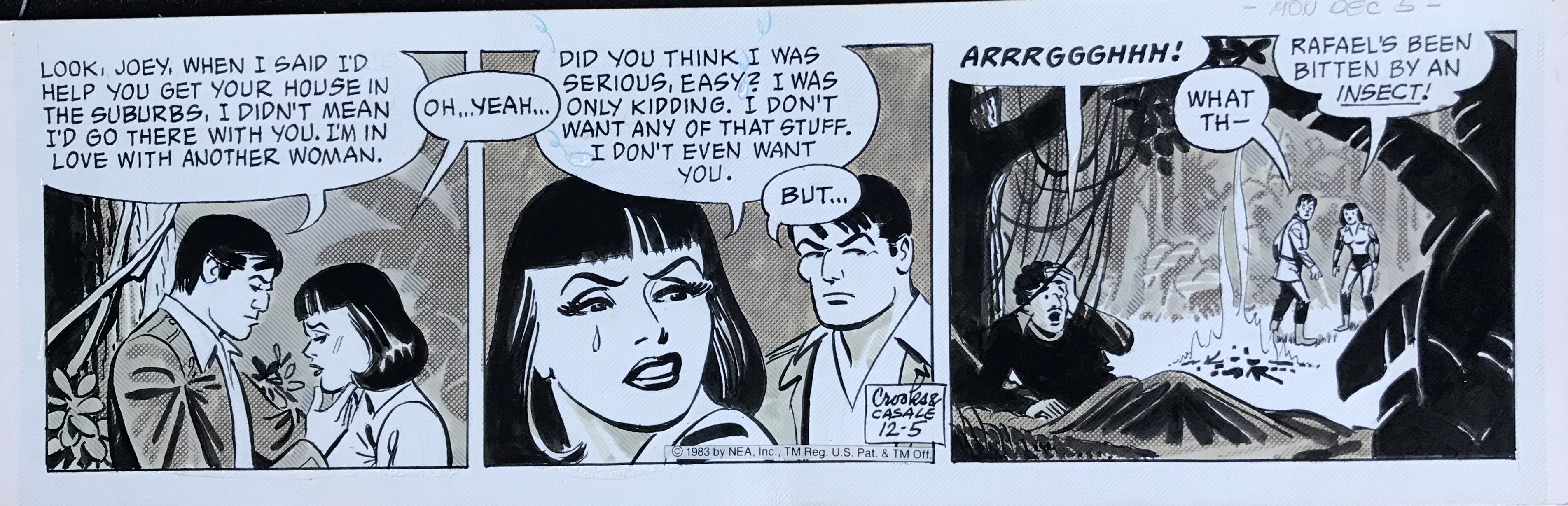 Captain easy by bill crooks comic strip