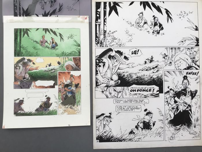 Planche originale (p.38) - Kogaratsu (2013) by Marc Michetz - Comic Strip