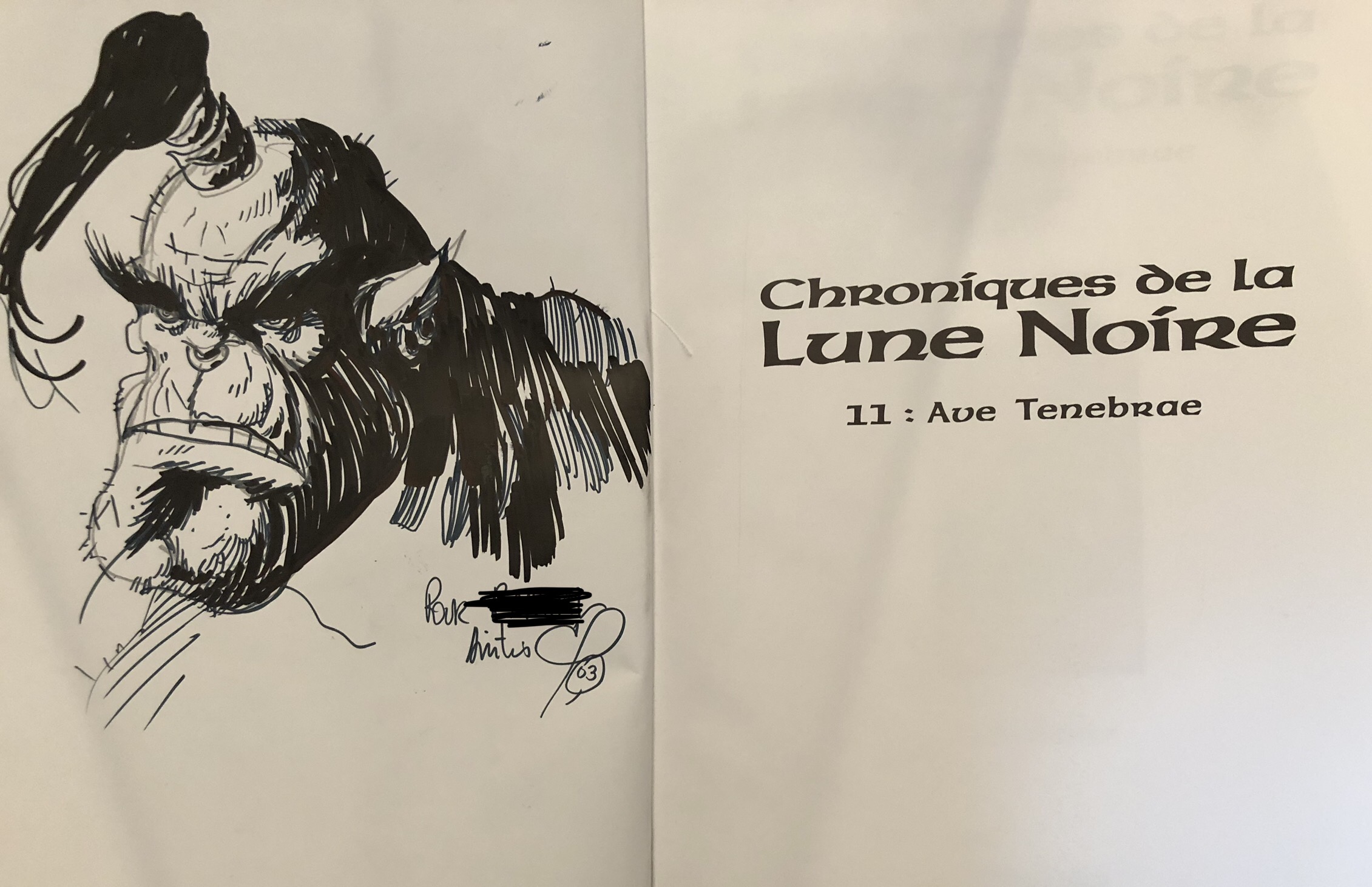Les chroniques de la lune noire par Cyril Pontet - Dédicace