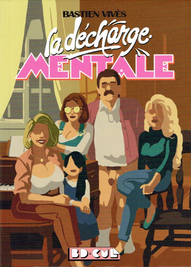 La Décharge Mentale par Bastien Vivès Illustration originale