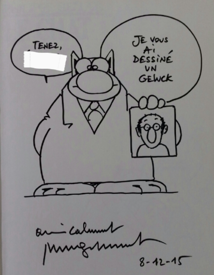 Le Chat Par Philippe Geluck D dicace le-chat-par-philippe-geluck-d-dicace