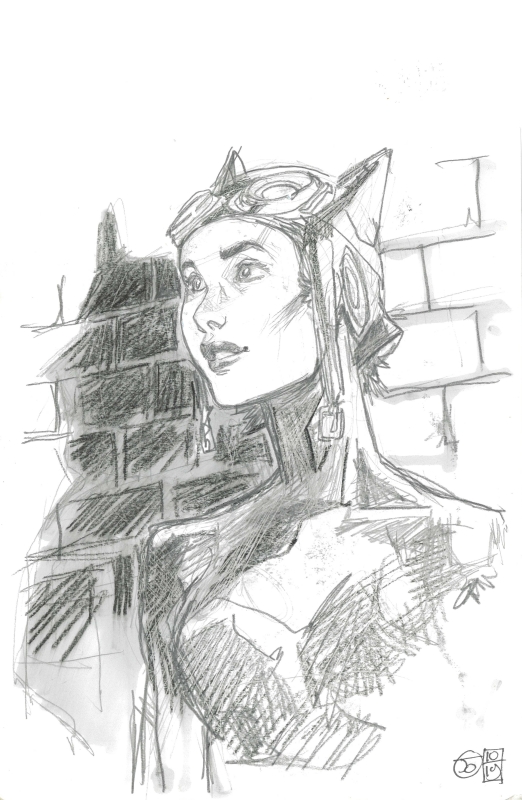 Catwoman par Joël Jurion - Illustration
