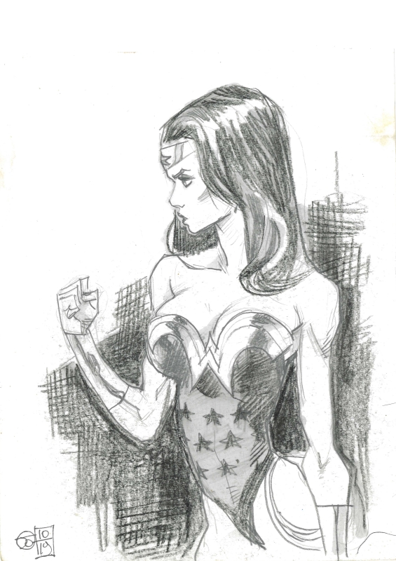 Wonder Woman par Joël Jurion - Illustration