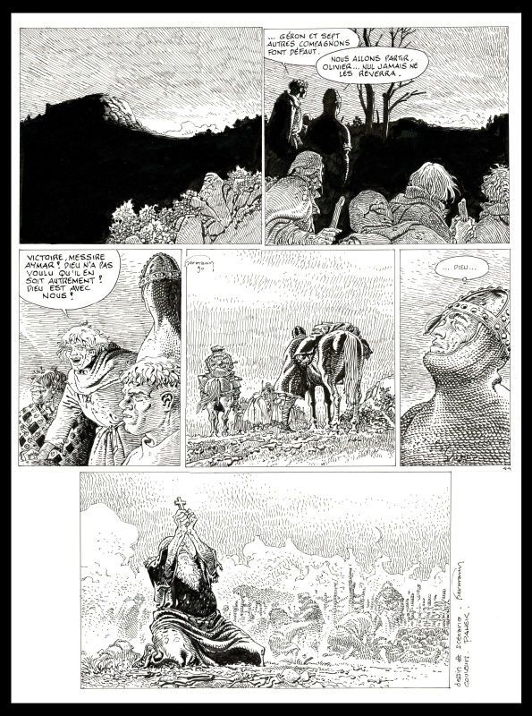 Les Tours de Bois Maury-T7-planche de fin by Hermann - Comic Strip