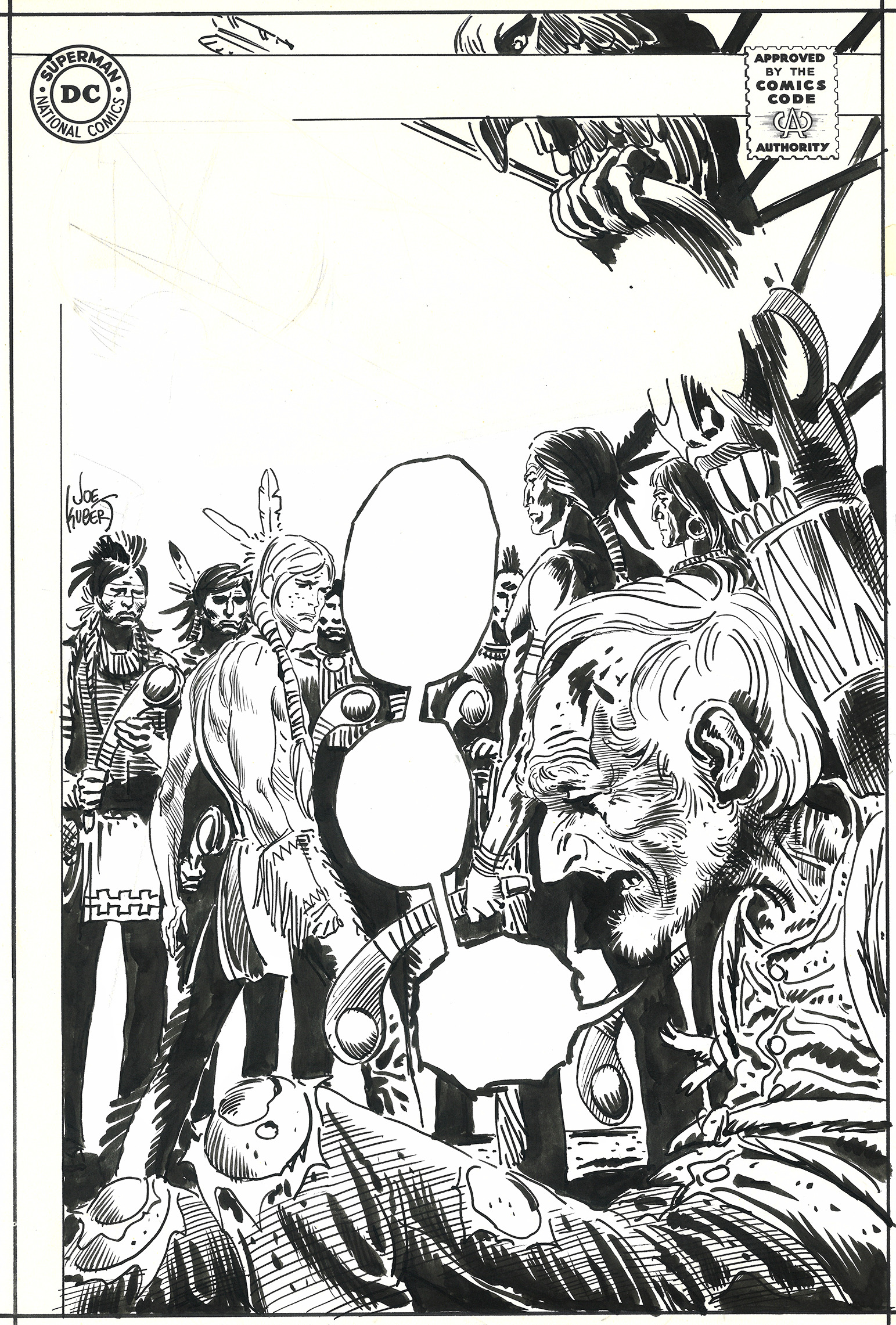 Joe Kubert - original comic art