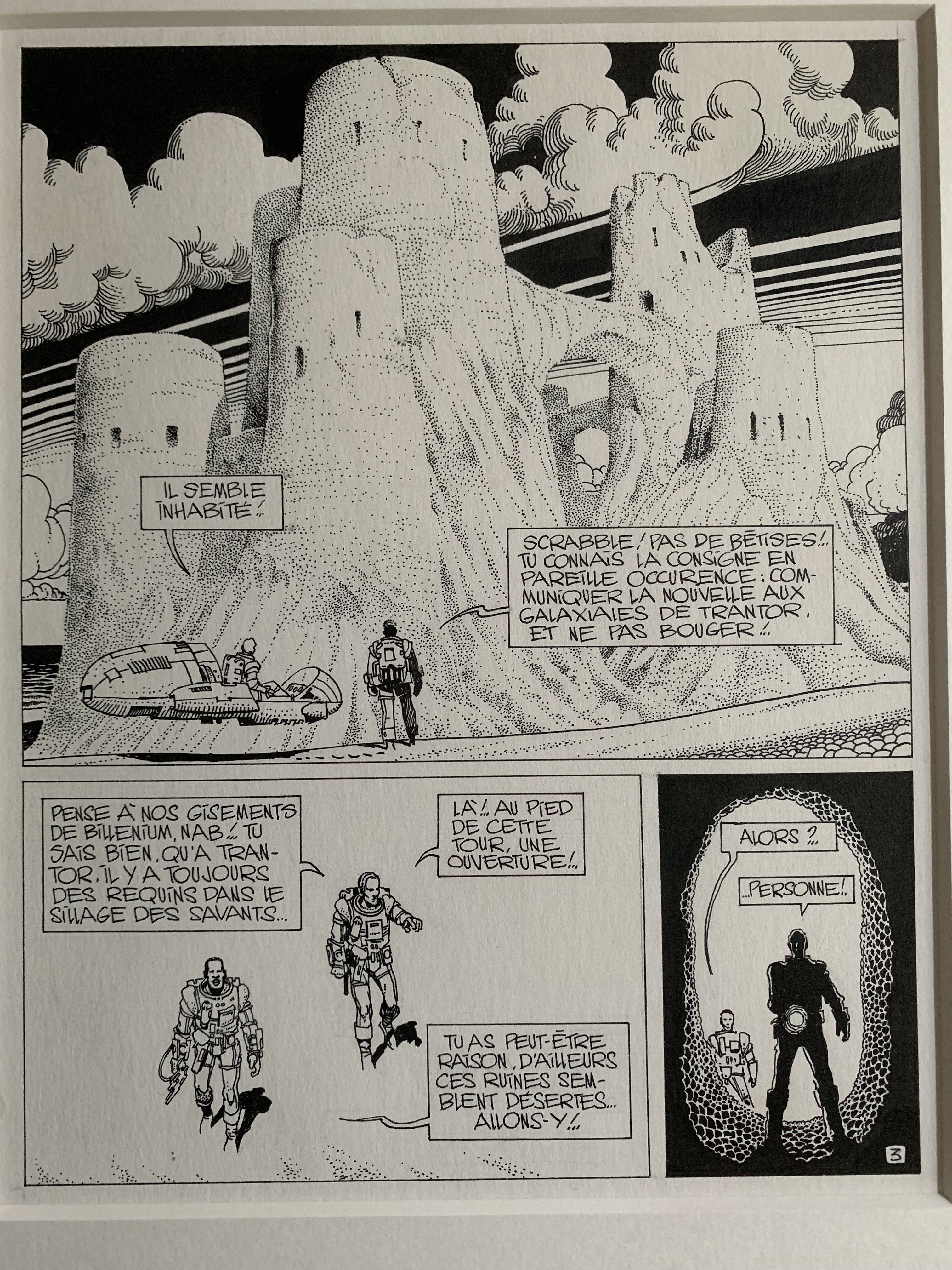 Moebius complete works - original comic art
