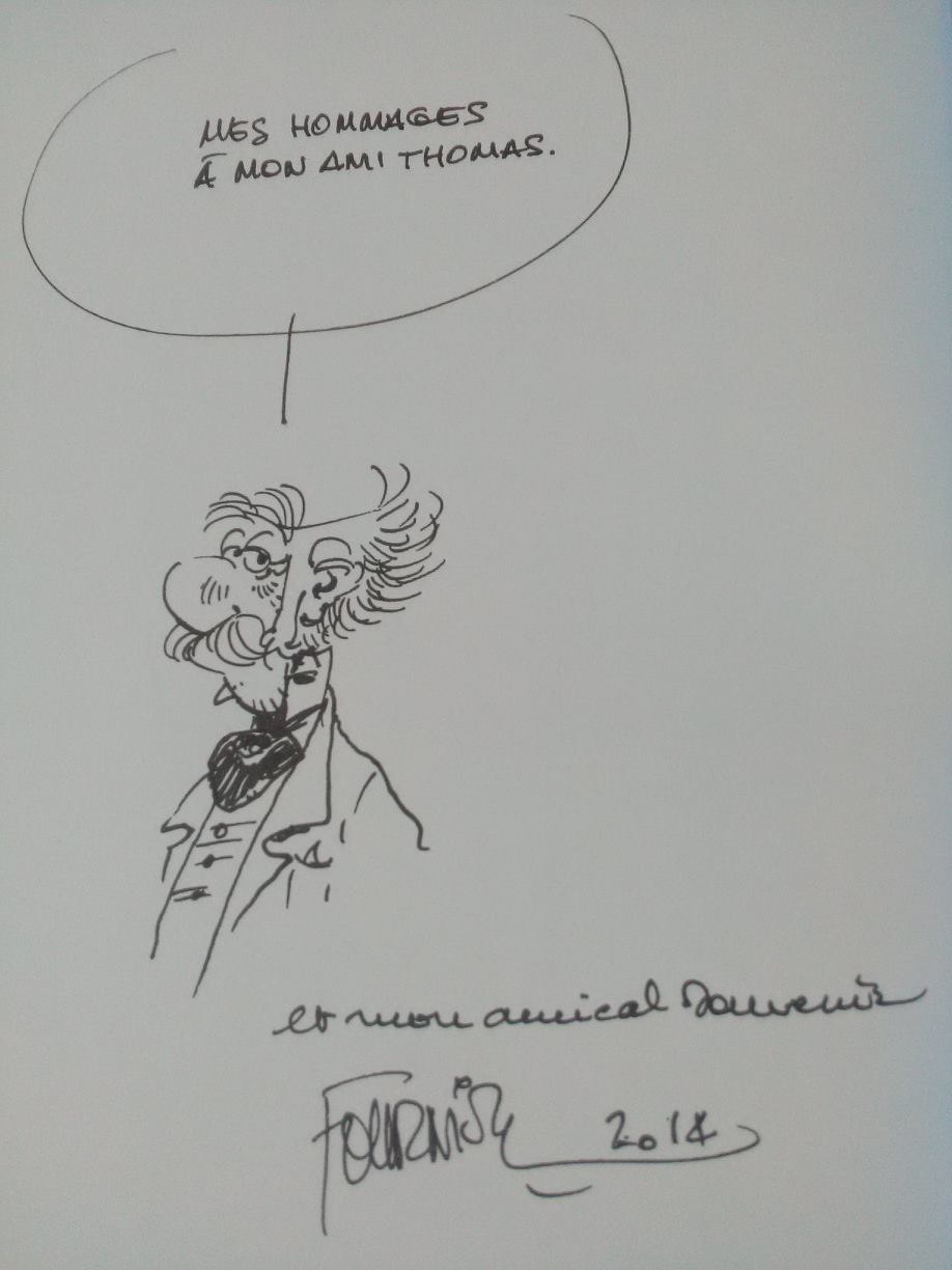 Le socle AVEC le Maire de Champignac (1996) - Spirou et Fantasio