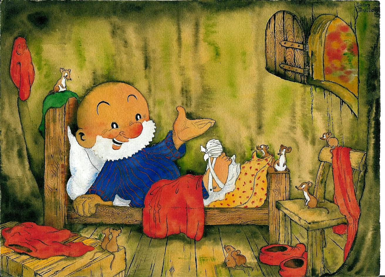 Jean Dulieu, Paulus de Boskabouter illustration