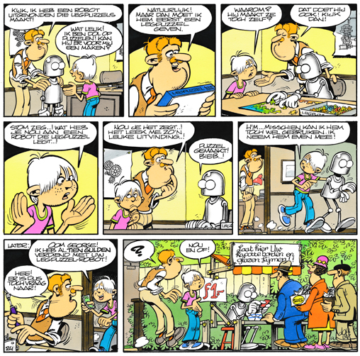 Jan van Haasteren | Erik en Opa - Comic Strip