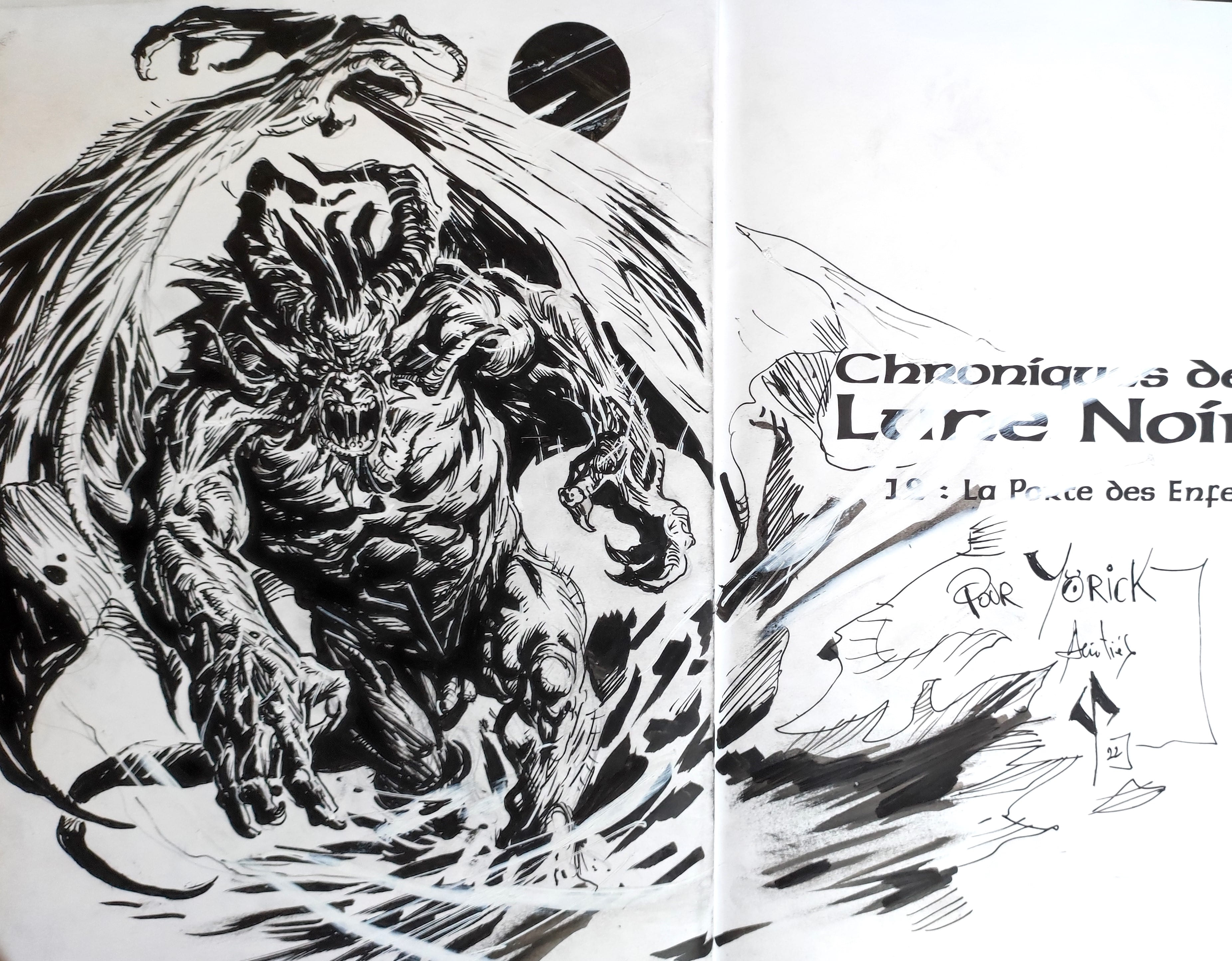 Cyril Pontet, Chroniques de la lune noire T.12 La porte des enfers
