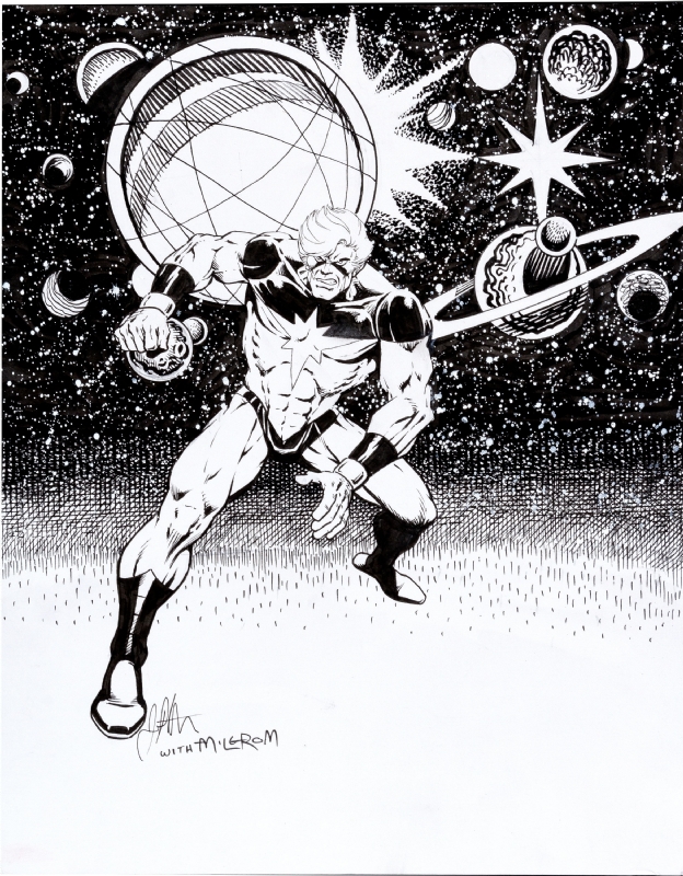 Captain Marvel by Jim Starlin, Al Milgrom - Illustration