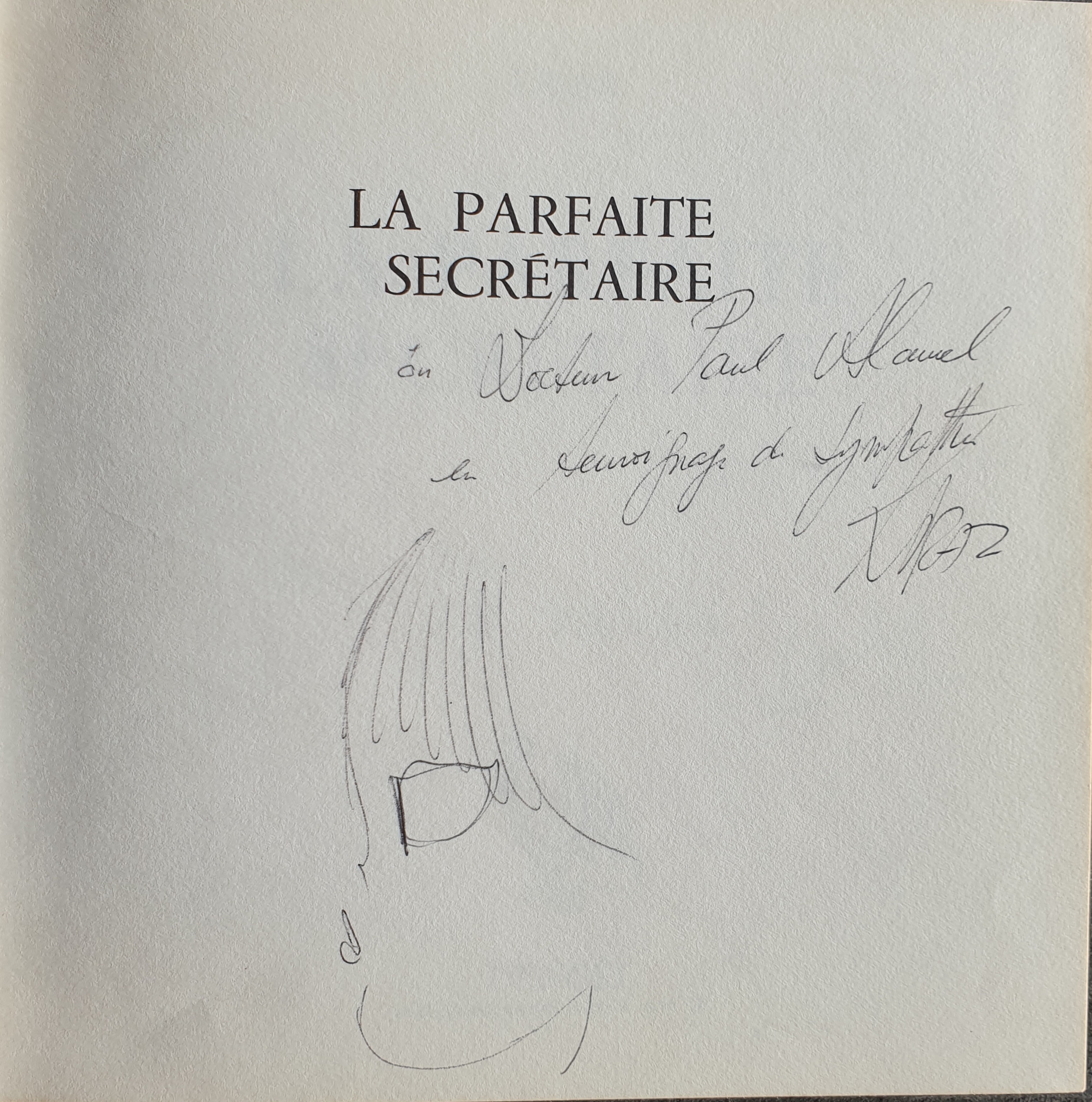 1967 - La parfaite secrétaire by Kiraz - Sketch