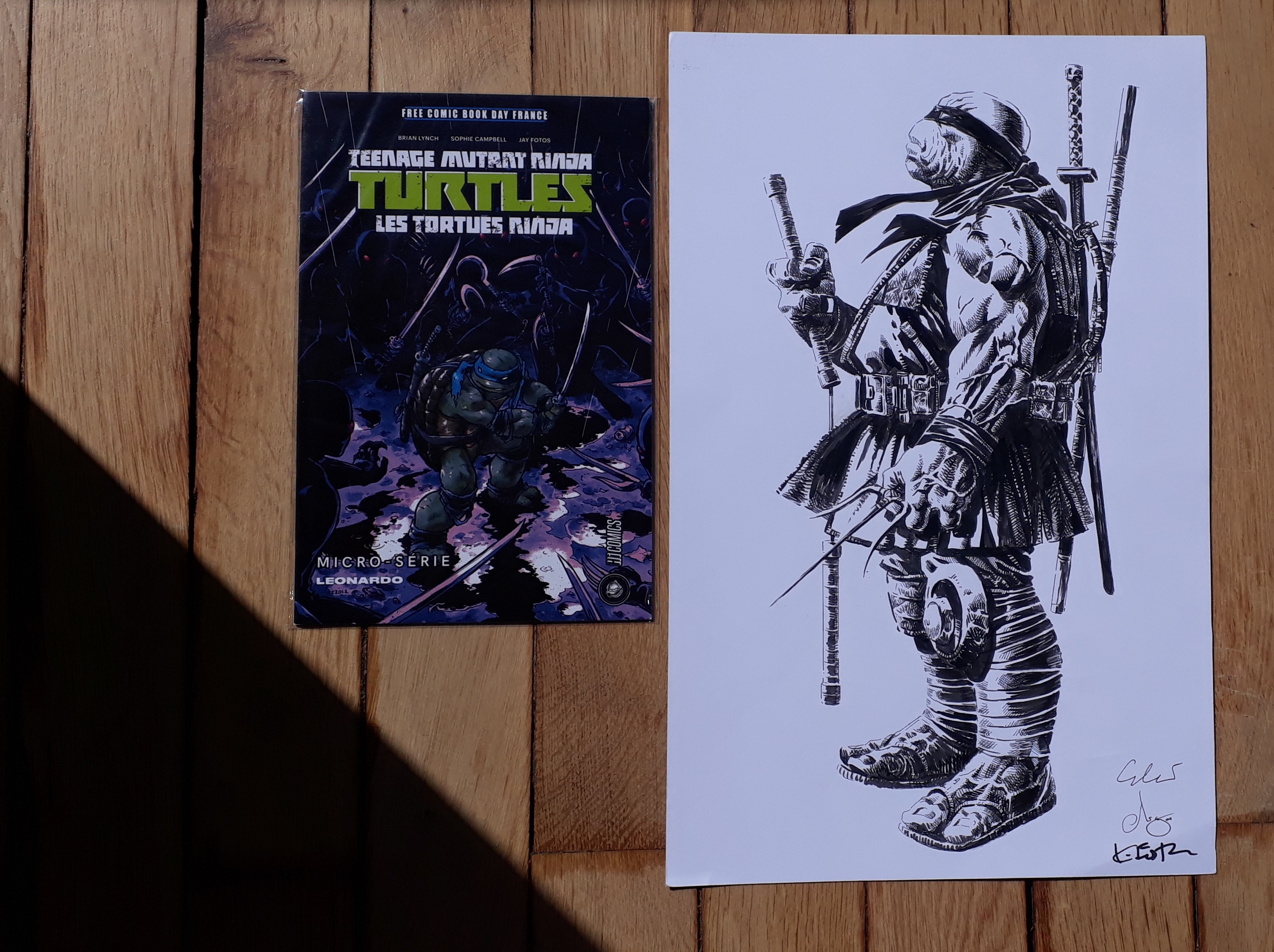 Esau Escorza, Isaac Escorza, Tmnt : The Last Ronin - Illustration originale