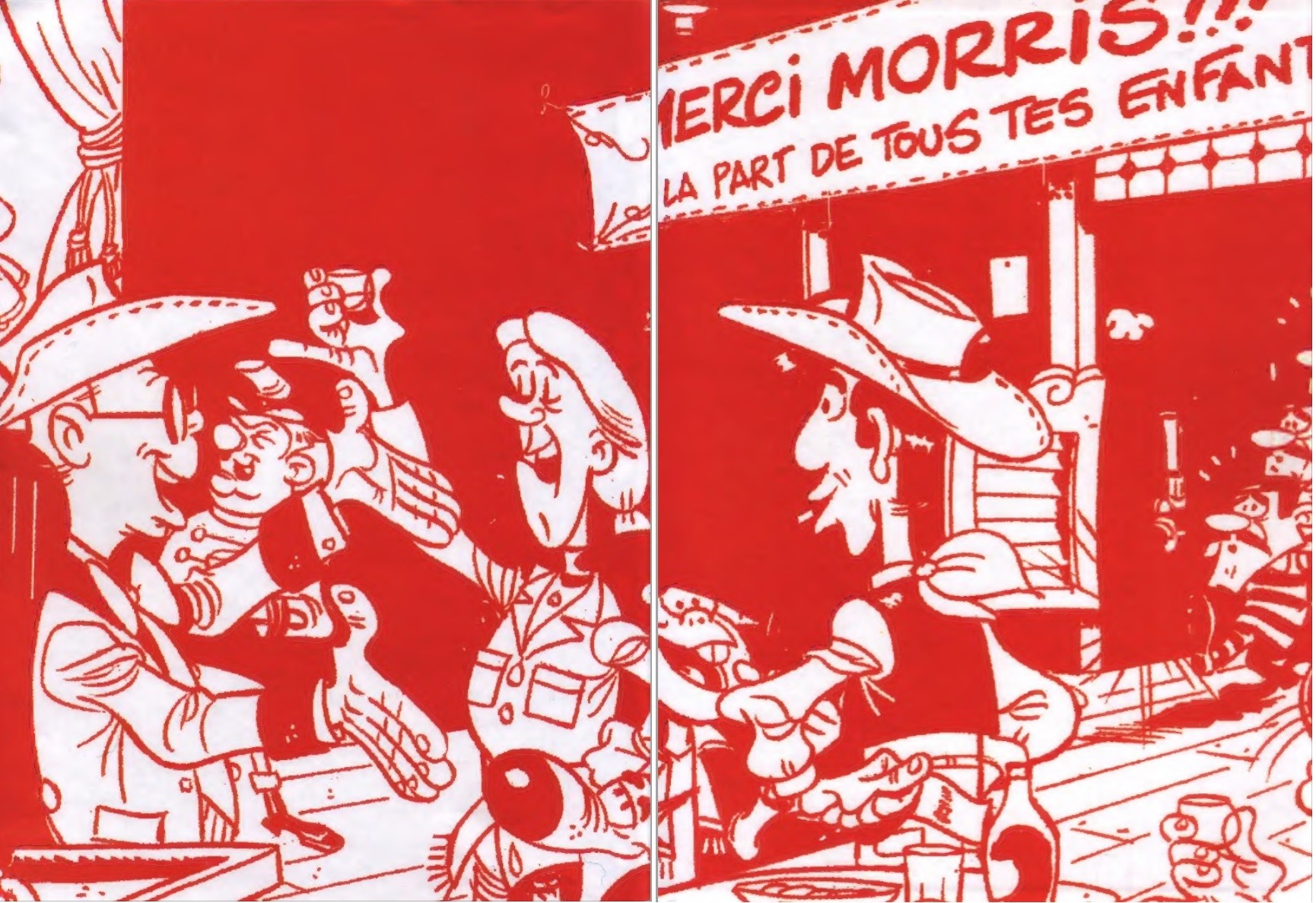 Lucky Luke Page De Garde