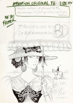 Laurent VICOMTE: A Summer In Avignon, Sasmira, Signed EX LIBRIS, 499