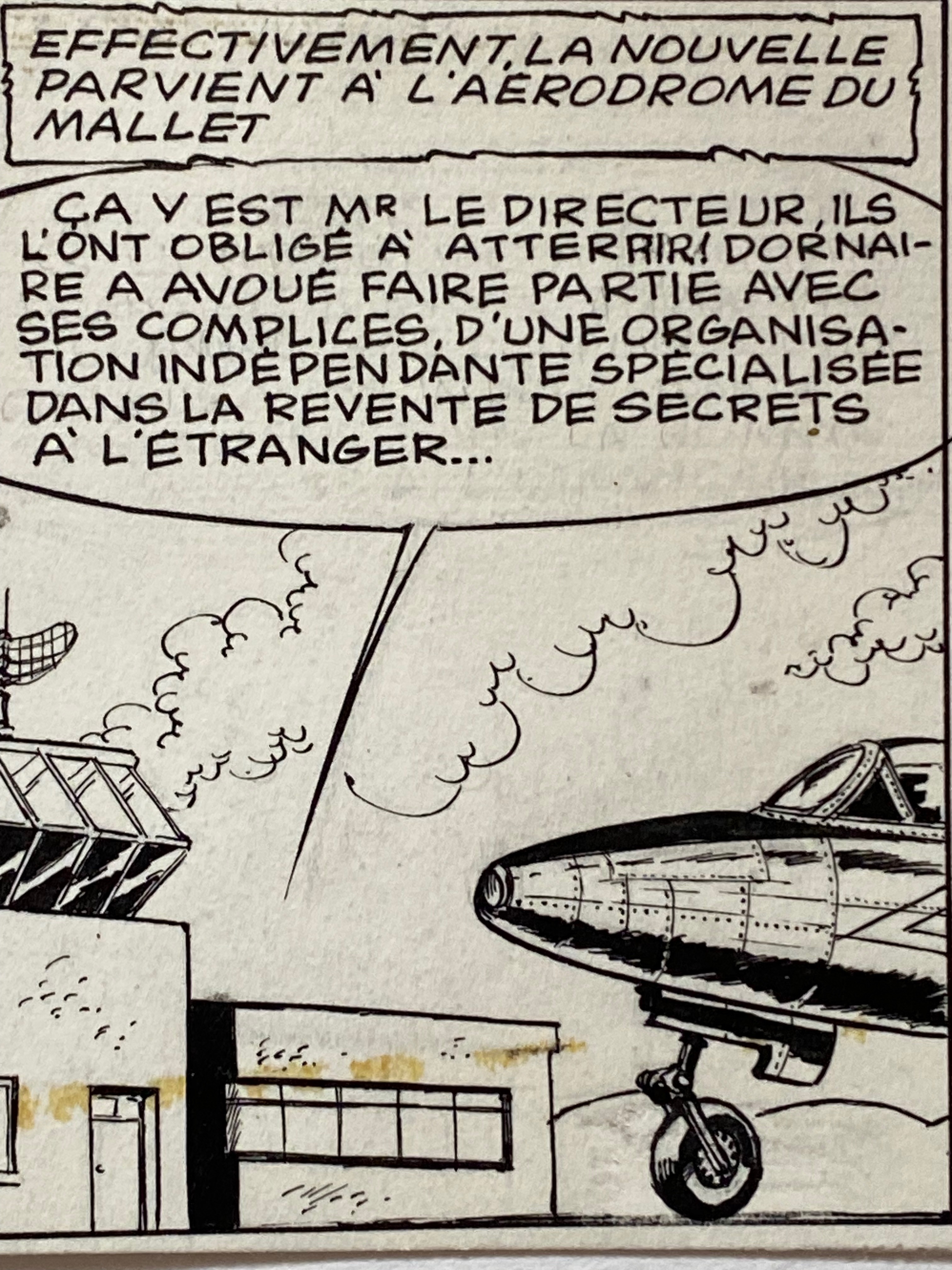 Mittéï, planche originale,