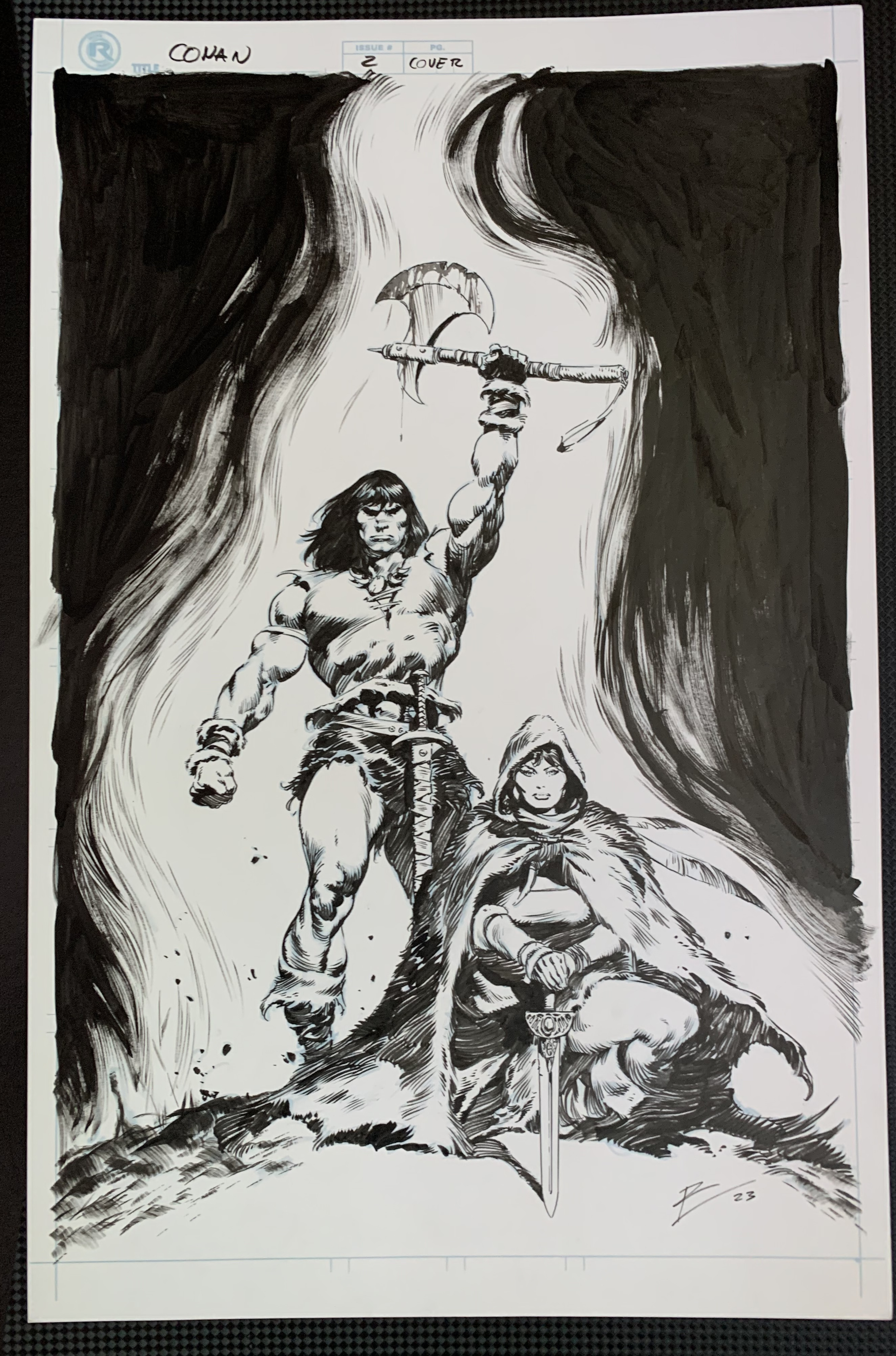 Roberto de la TORRE - original comic art