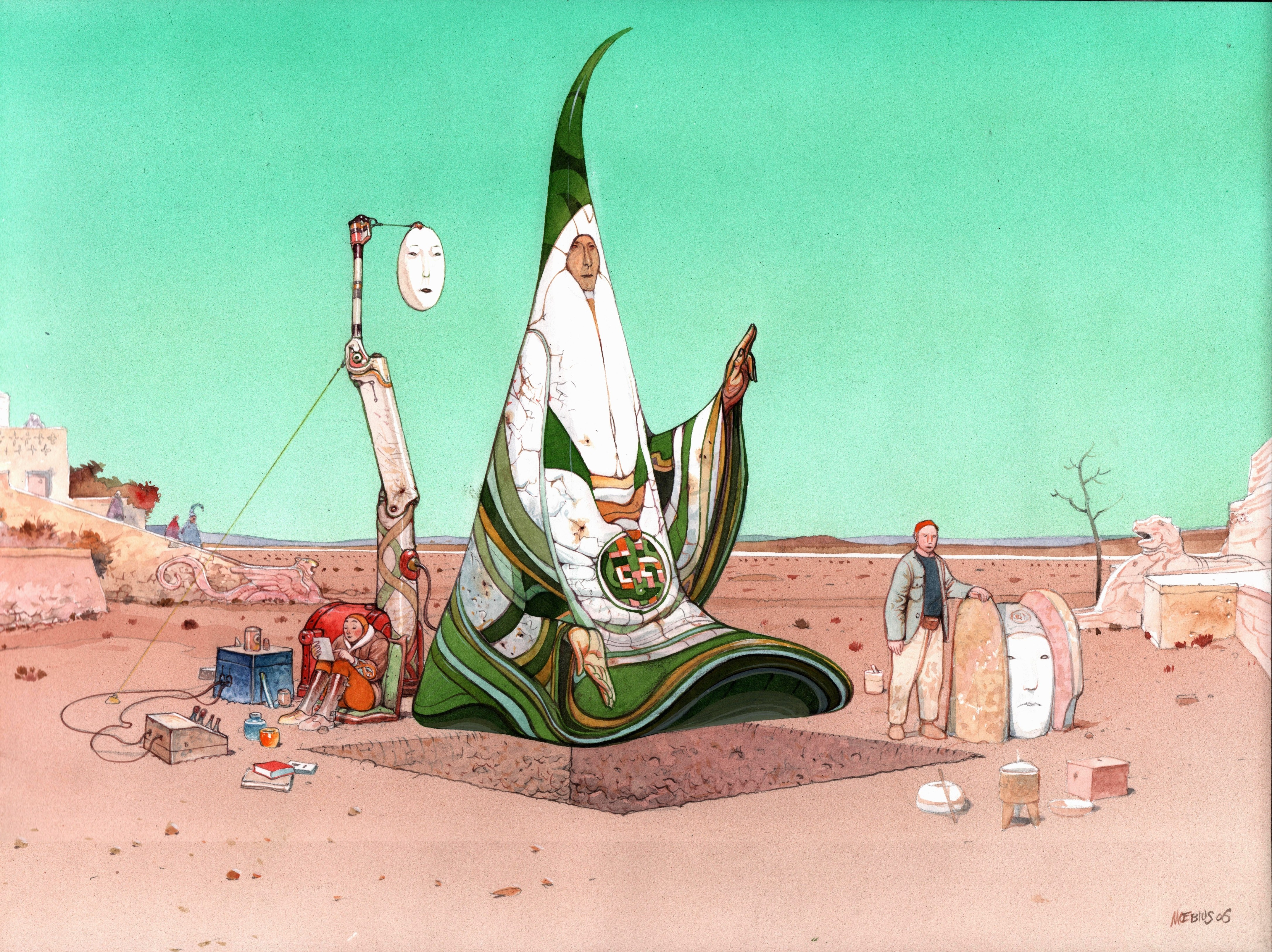 Jean Giraud - Moebius (8 May 1938 – 10 March 2012) - Sci-Fi-O-Rama