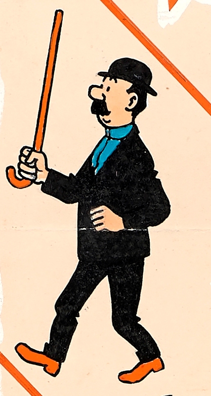 Caran d'Ache planche humour 1906 Janvier comique • EUR 5,00