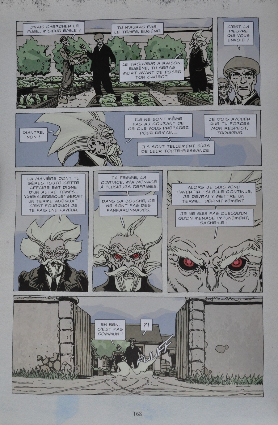 Gess, Les contes de la pieuvre (T2) Un destin de trouveur Planche